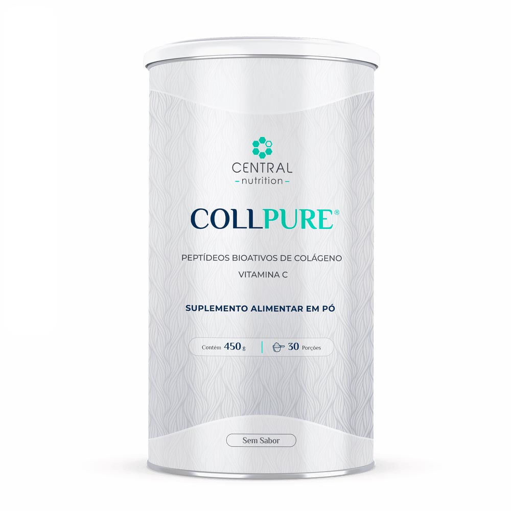 CollPure Sem Sabor Central Nutrition 450g