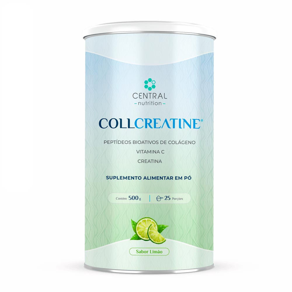 Collcreatine Sabor Limão Central Nutrition 500g