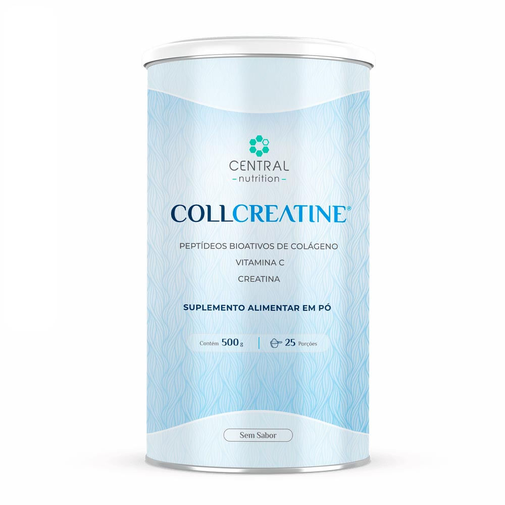 CollCreatine Sem Sabor Central Nutrition 500g