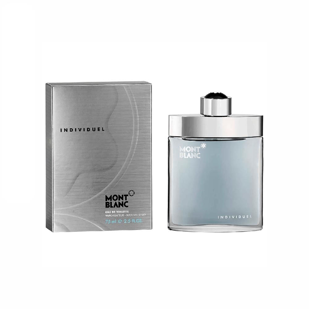 Individuel de Montblanc Eau de Toilette Perfume Masculino 75 ml