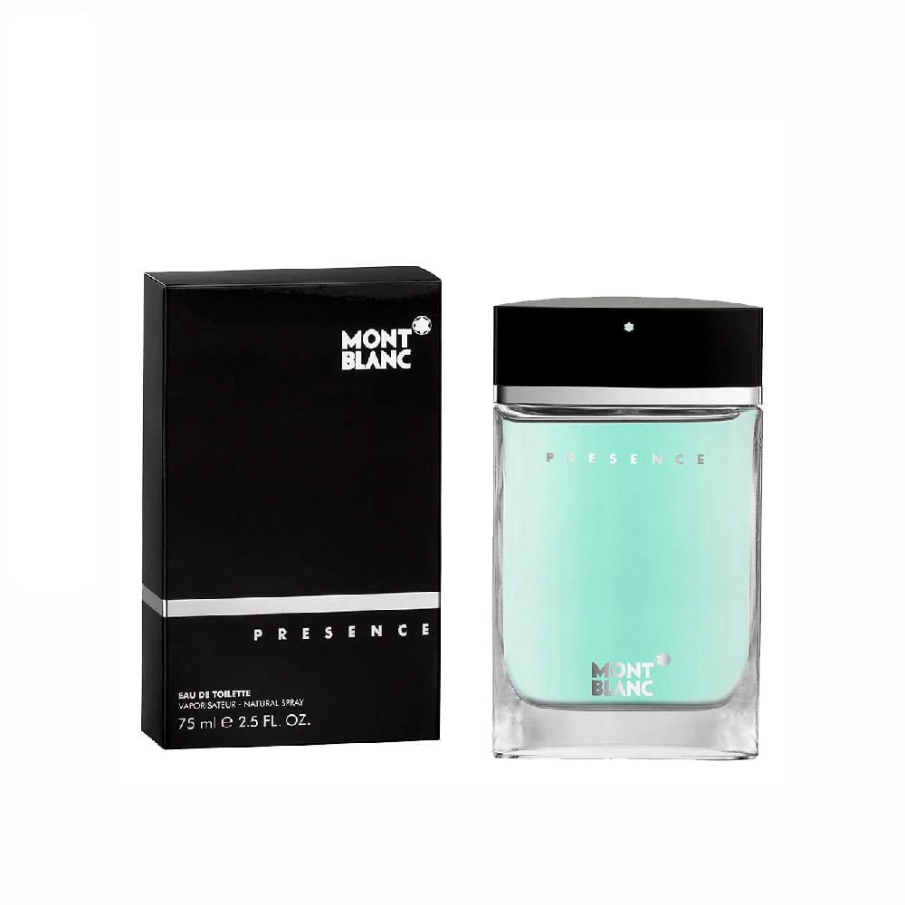 Presence De Montblanc Eau De Toillette Perfume Masculino 75 Ml