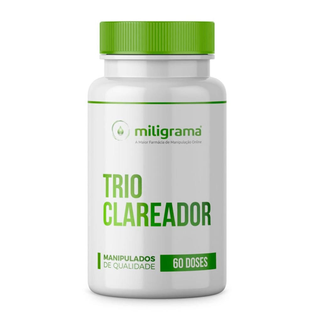 Trio Clareador Miligrama com 60 Doses