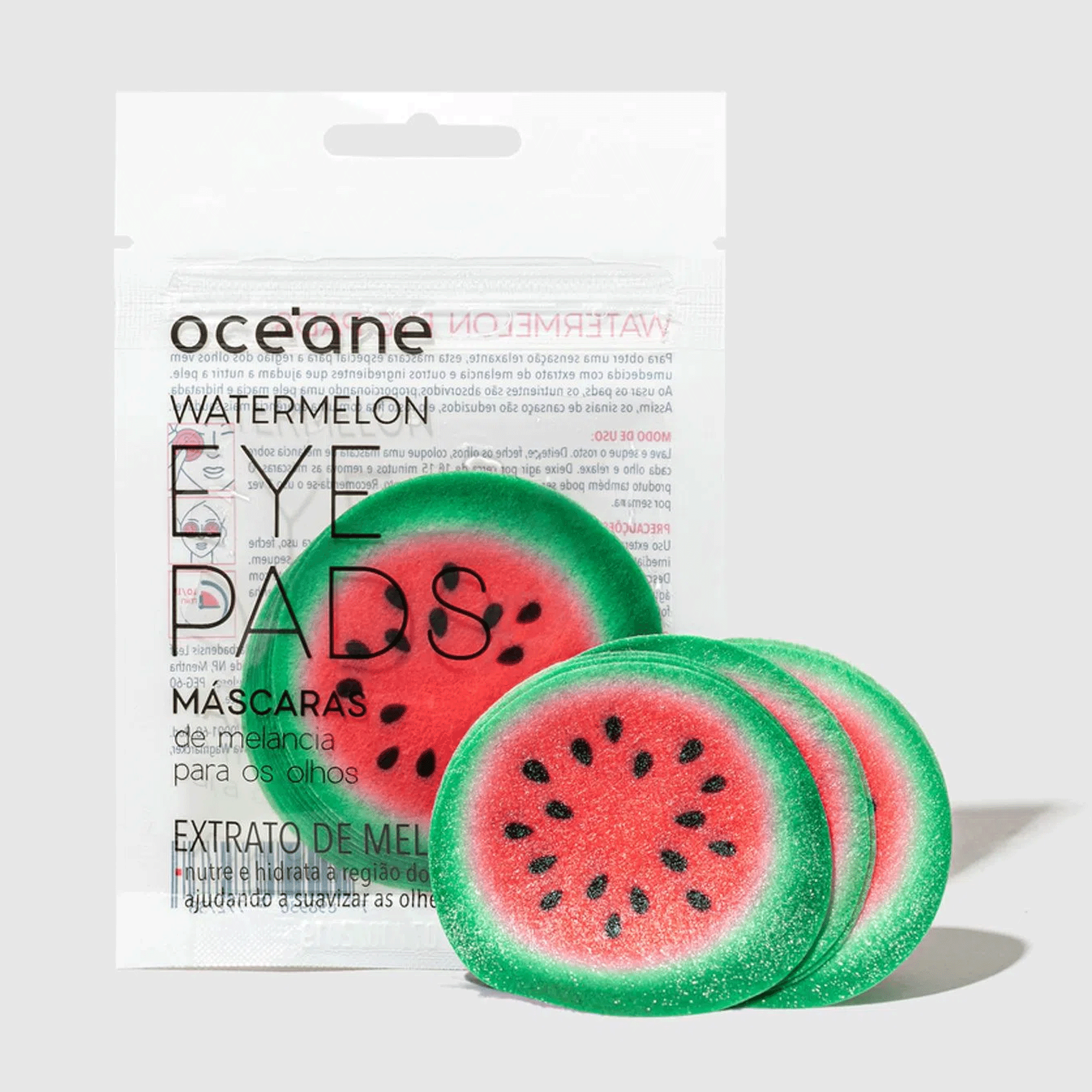Máscara para os Olhos  Océane Eye Pads 10 unidades Watermelon