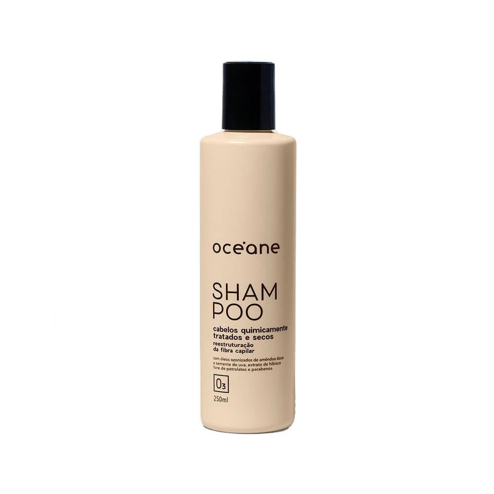 Shampoo Para Cabelos Quimicamente Tratados 250ml Océane