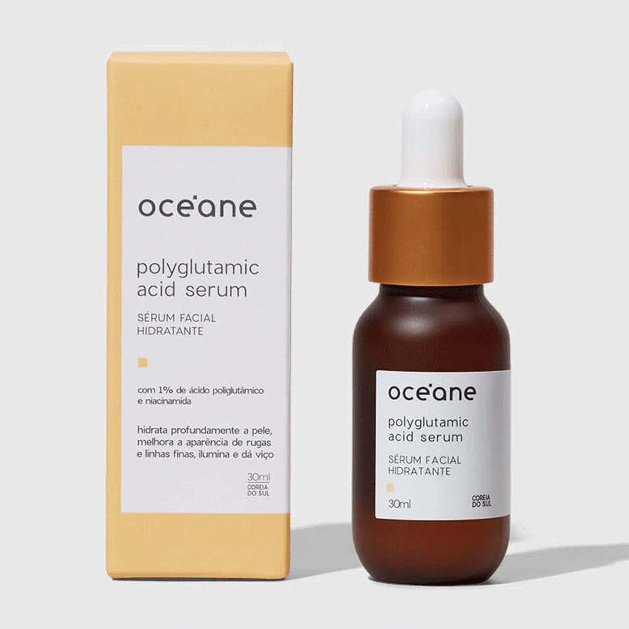 Sérum Facial Hidratante Polyglutamic Acid Serum Océane  30ml