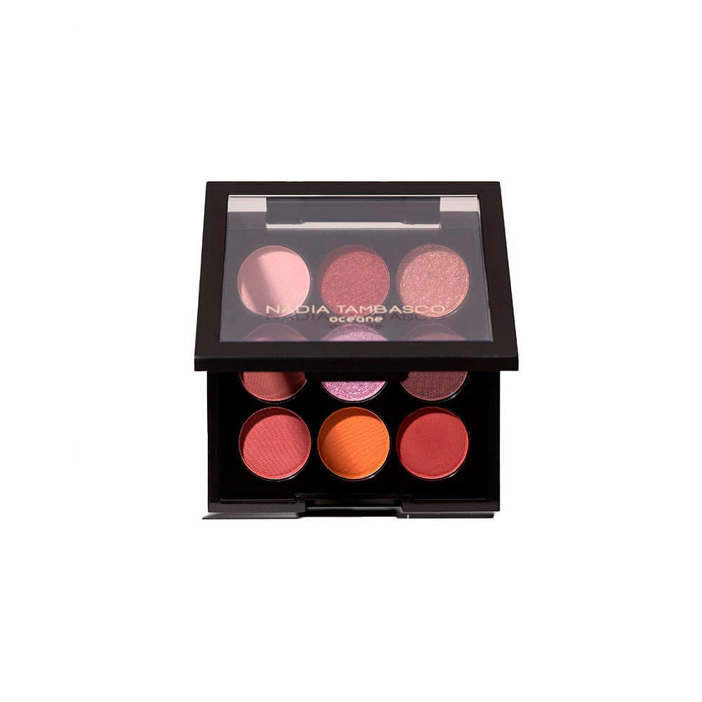 Paleta De Sombras Nádia Tambasco By Océane To Go Fire 7,2g
