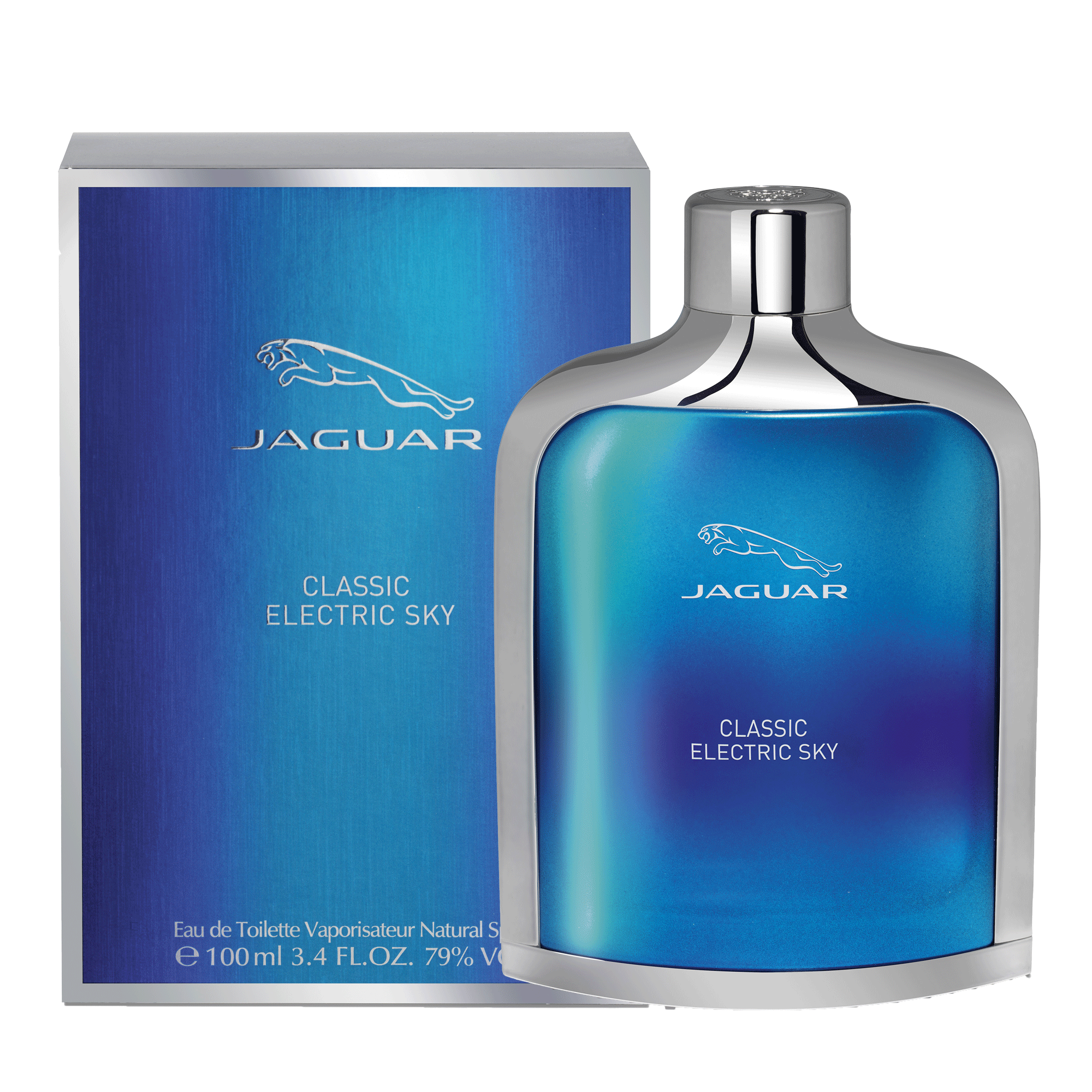 Perfume Masculino Jaguar Classic Electric Sky Eau de Toilette 100ml