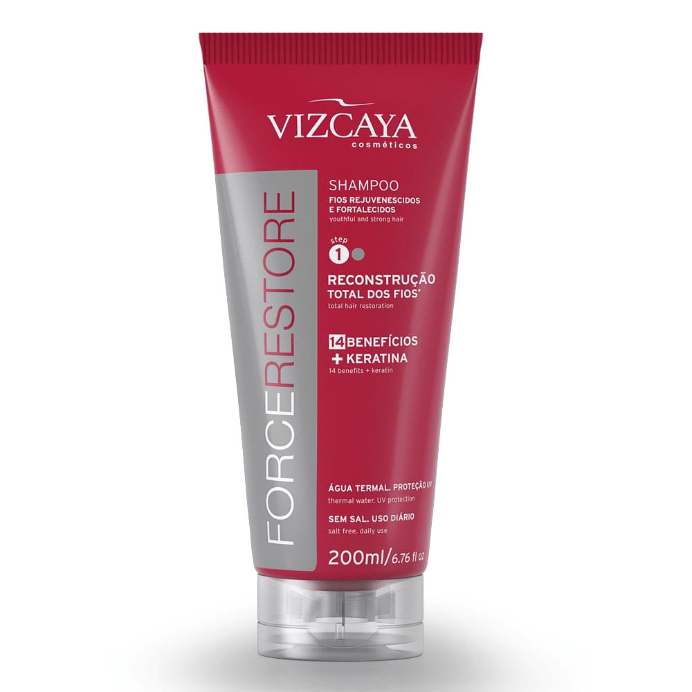 Shampoo Vizcaya Force Restore 200ml