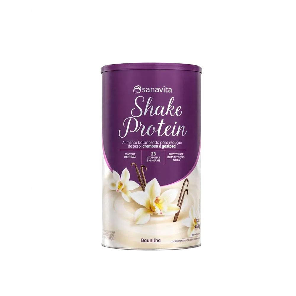 Shake Protein Baunilha Sanavita 450g
