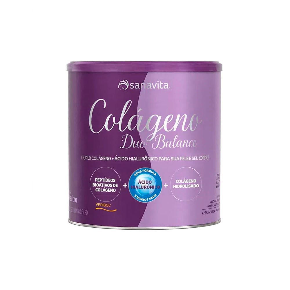 Suplemento de Colágeno Duo Balance Neutro Sanavita 285g