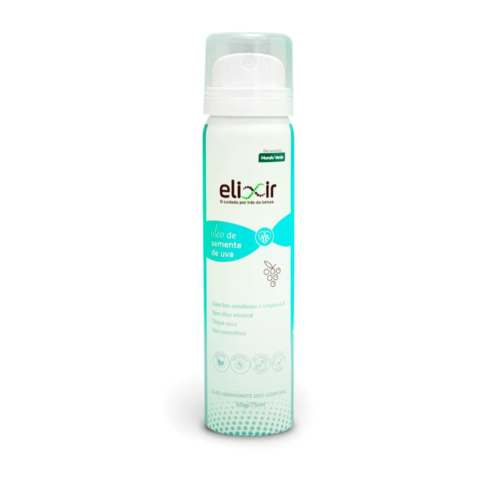 Óleo Hidratante de Semente de Uva Elixir 75ml