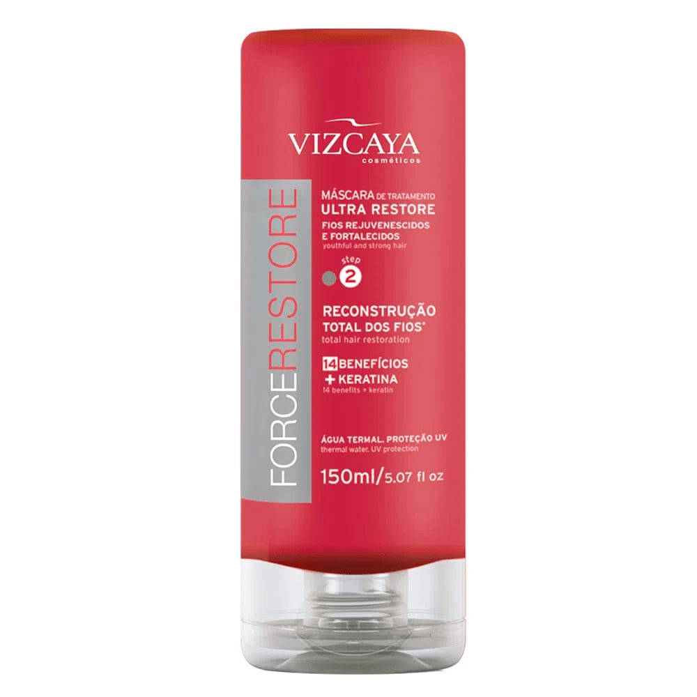 Máscara de Tratamento Vizcaya Force Restore 150ml