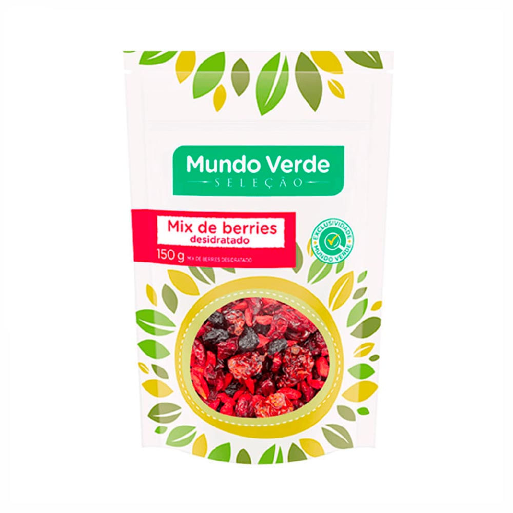 Superfood Mix Berries Desidratado Mundo Verde Seleção 150g
