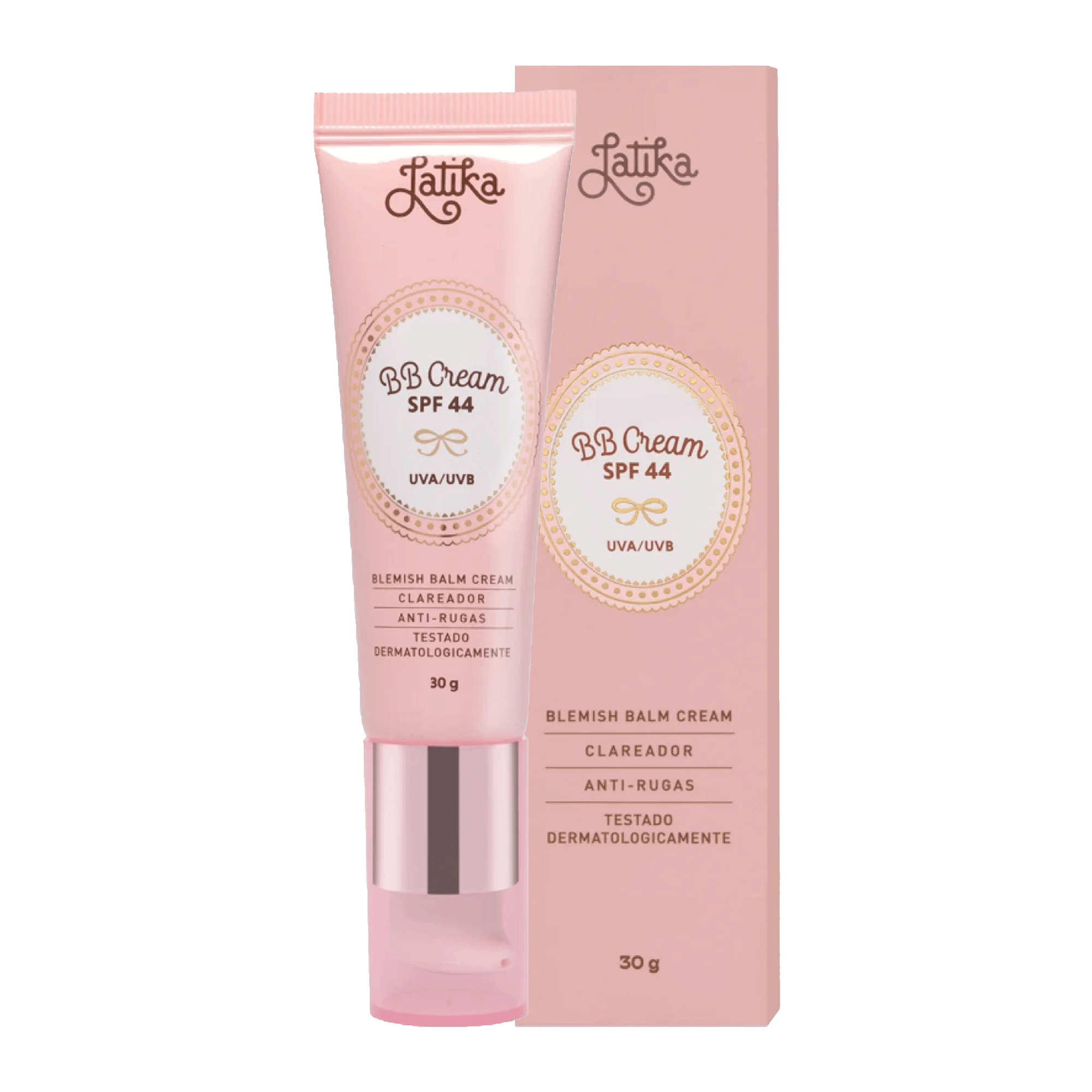 BB Cream Clareador SPF44 Latika 30g Escuro