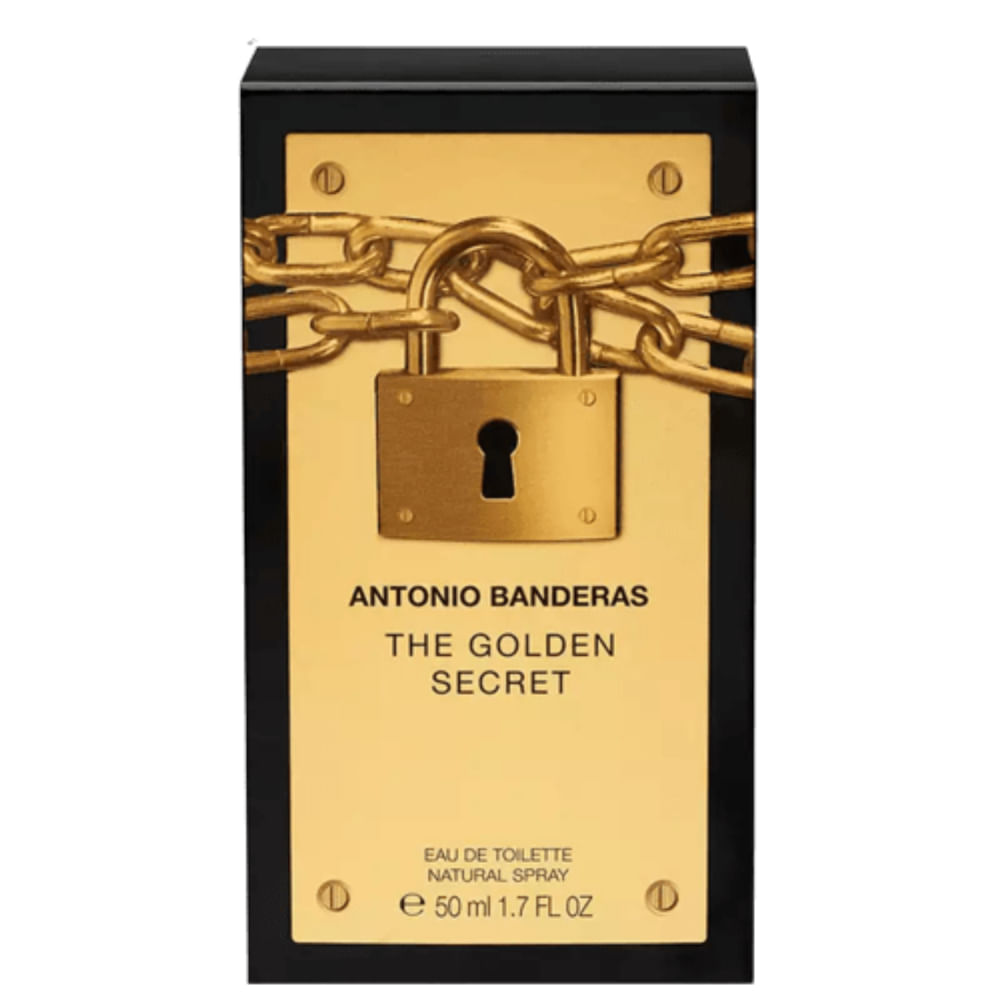 Perfume Masculino Banderas The Golden Secret Eau De Toilette 50ml