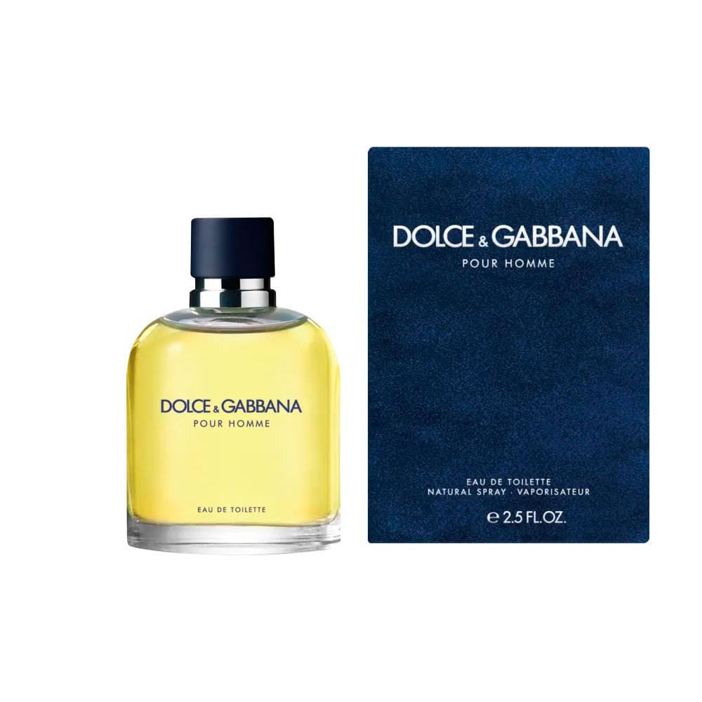 Dolce & Gabbana Pour Homme Eau De Toilette Perfume Masculino 75 ml