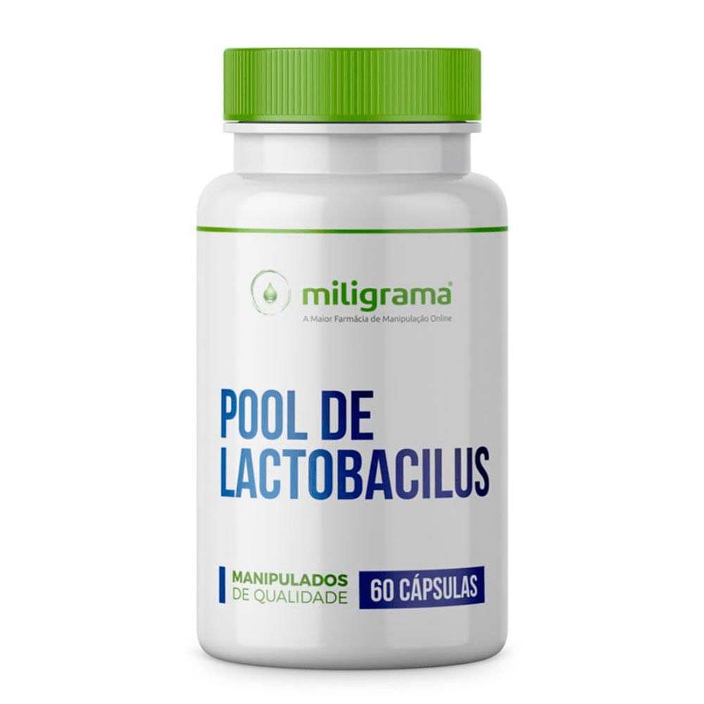 Pool de Lactobacilos Miligrama 60 Cápsulas