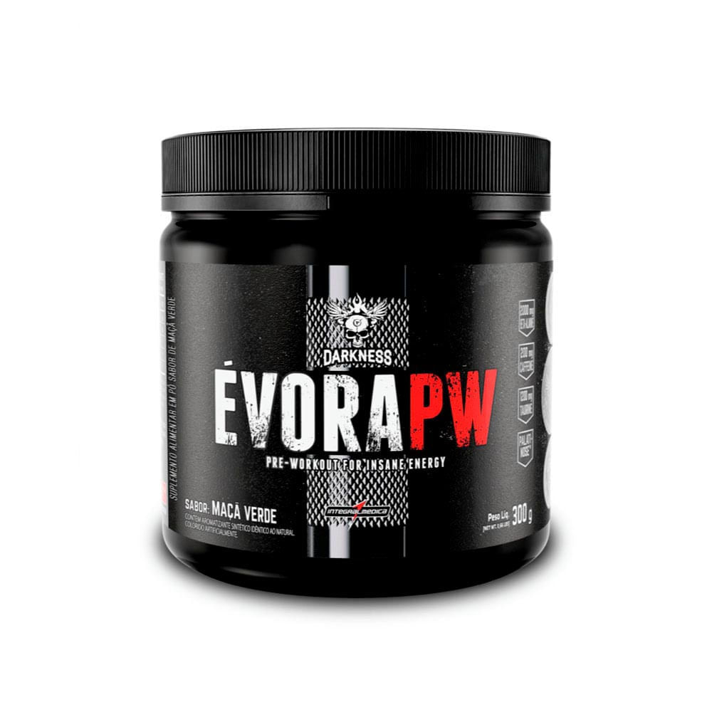 Pré Treino ÉvoraPW Maçã Verde Darkness 300g