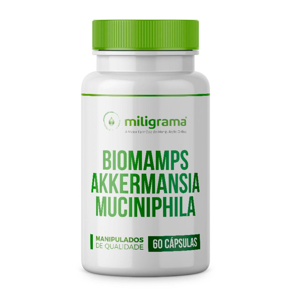 BioMamps Akkermansia Muciniphila 25 mg Miligrama com 60 Cápsulas
