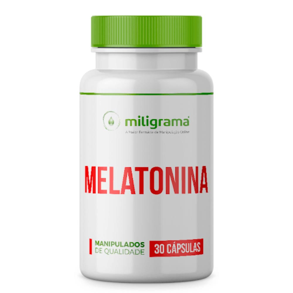 Melatonina 5mg Miligrama com 30 cápsulas