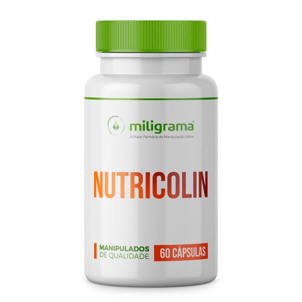 Nutricolin 150mg Miligrama com 60 cápsulas