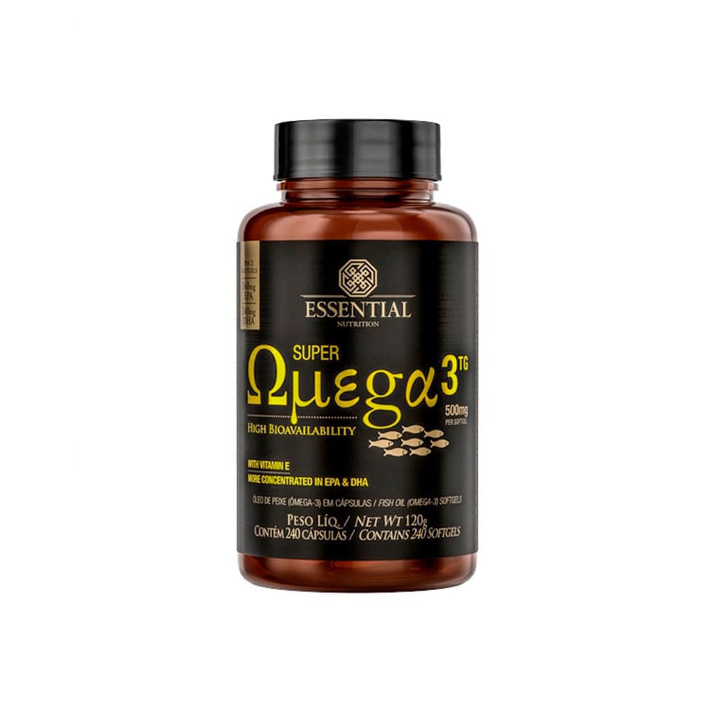 Suplemento Vitamínico Super Ômega 3 TG Essential Nutrition 240 cápsulas