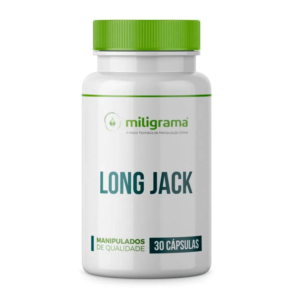 Estimulante Sexual Long Jack Miligrama 60 Cápsulas