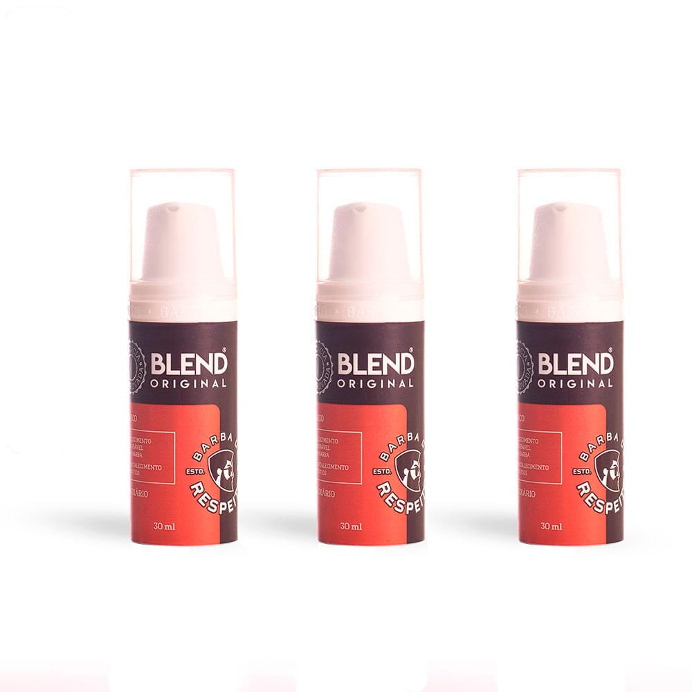 Kit Blend Original 03 Meses Barba de Respeito