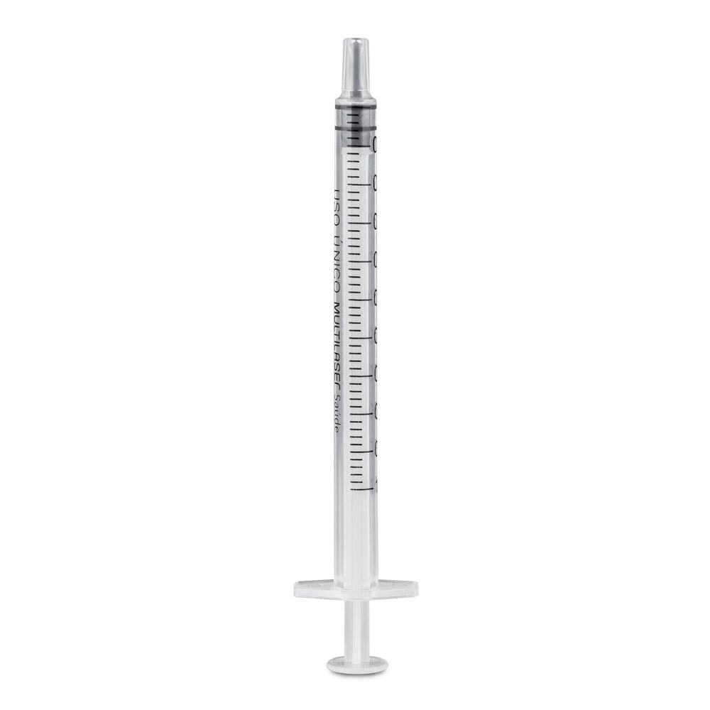 Seringa Luer Slip 1ml Sem Agulha Cx com 100 Unidades Multilaser Saúde HC442