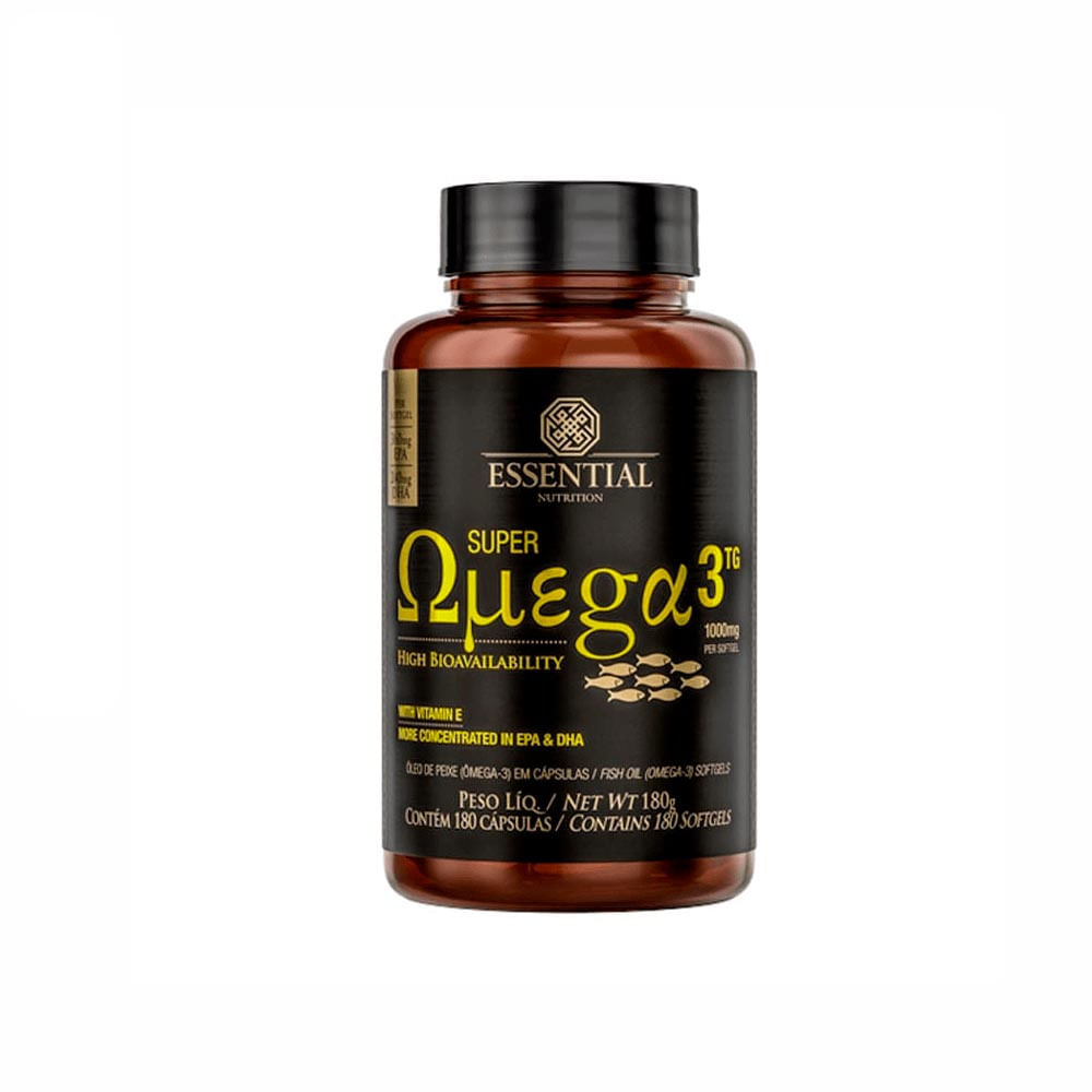 Super Ômega 3 TG Essential Nutrition 1000mg 180 cápsulas