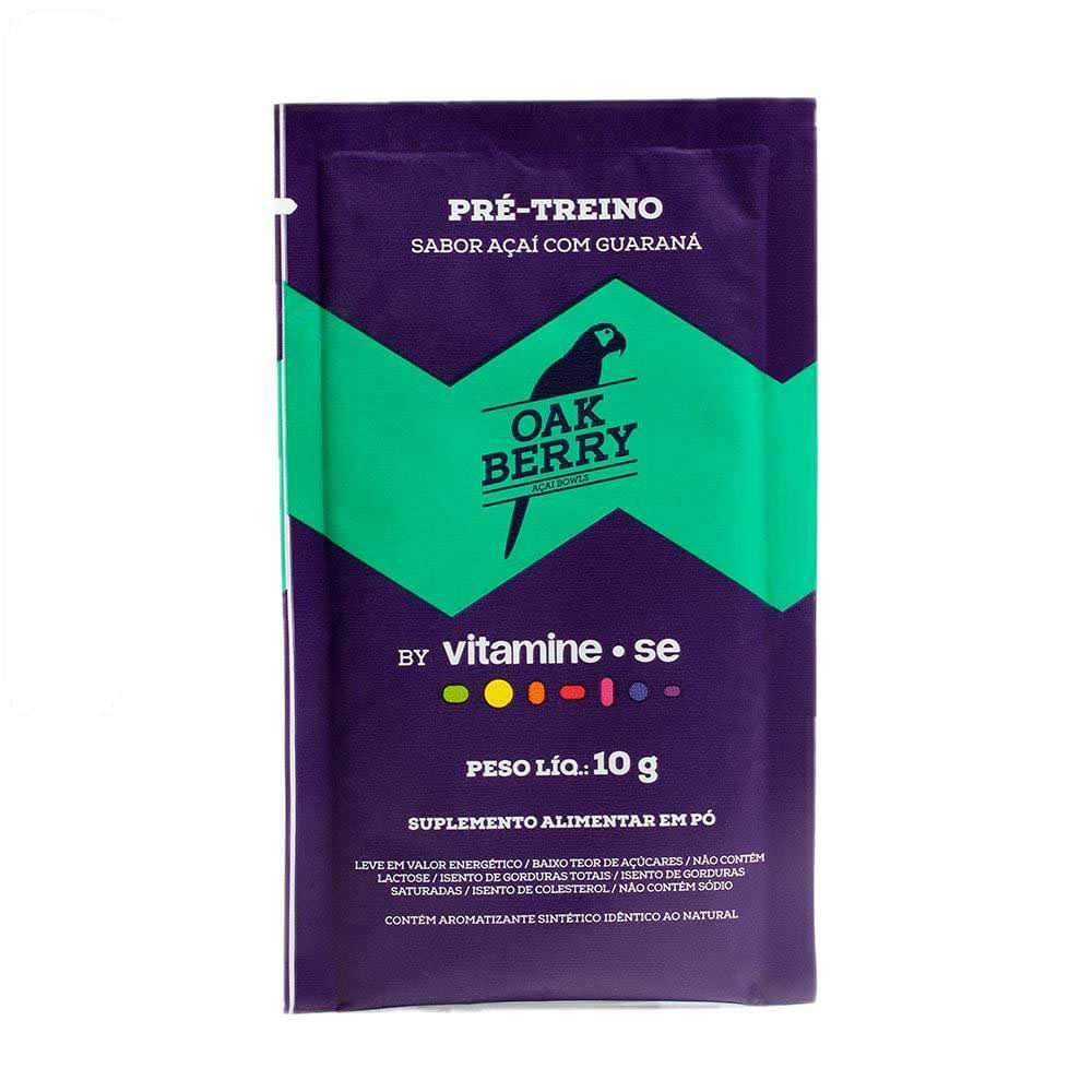 Pré-Treino Oakberry com Creatina Sachê com 10g