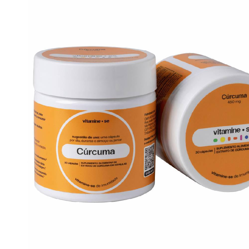 SUPLEMENTO ALIMENTAR VITAMINE-SE CÚRCUMA 30 CÁPSULAS