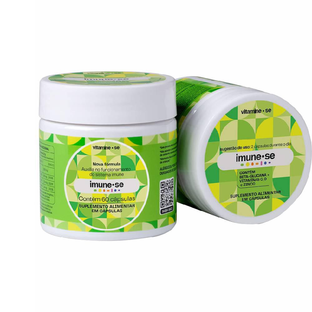 SUPLEMENTO ALIMENTAR VITAMINE-SE IMUNE-SE 60 CÁPSULAS