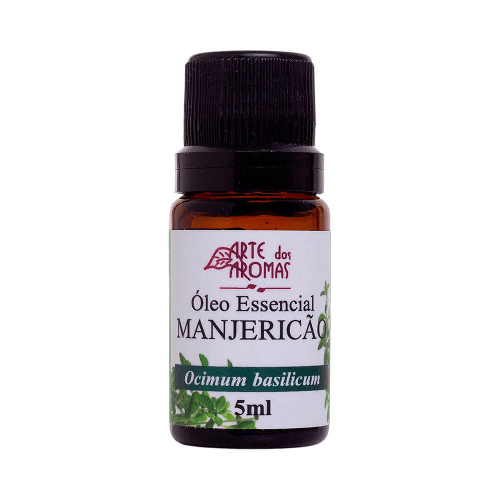 Óleo Essencial De Manjericão Arte Dos Aromas 5Ml