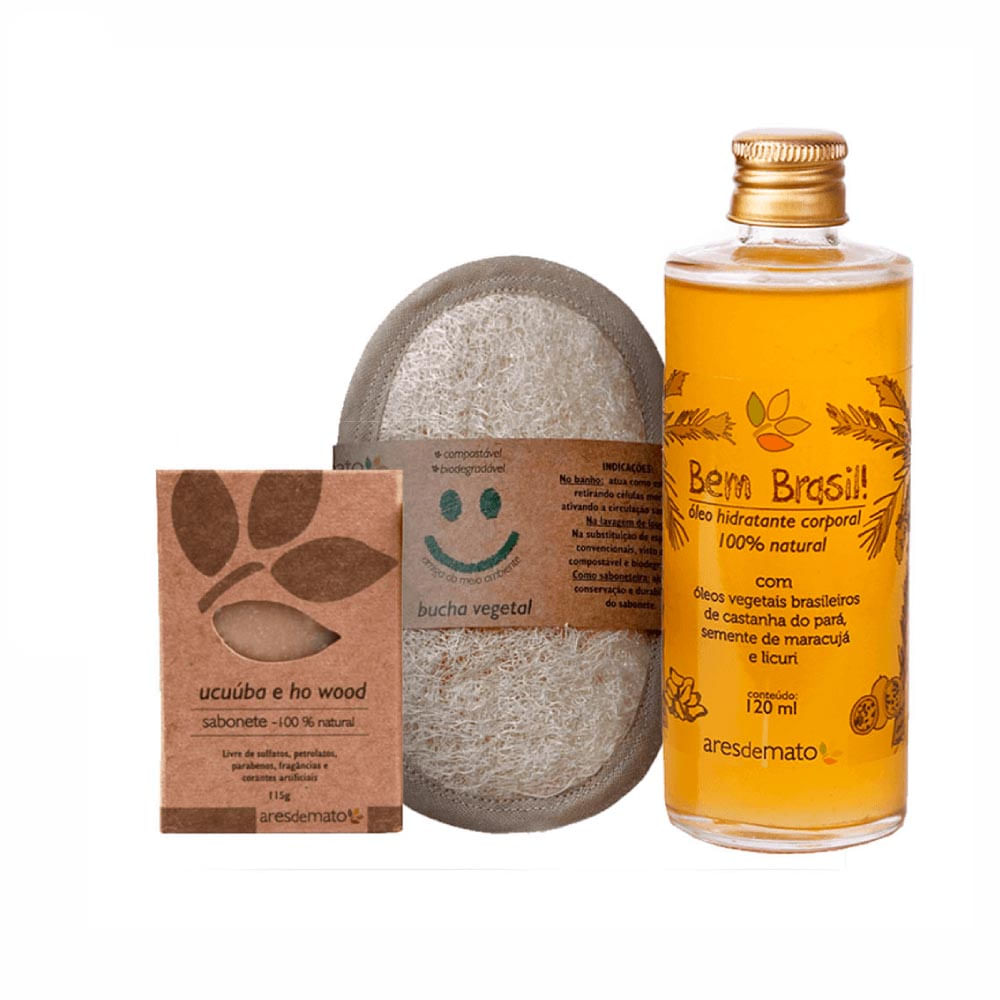 Kit Corpo E Banho Bem Brasil Ares De Mato