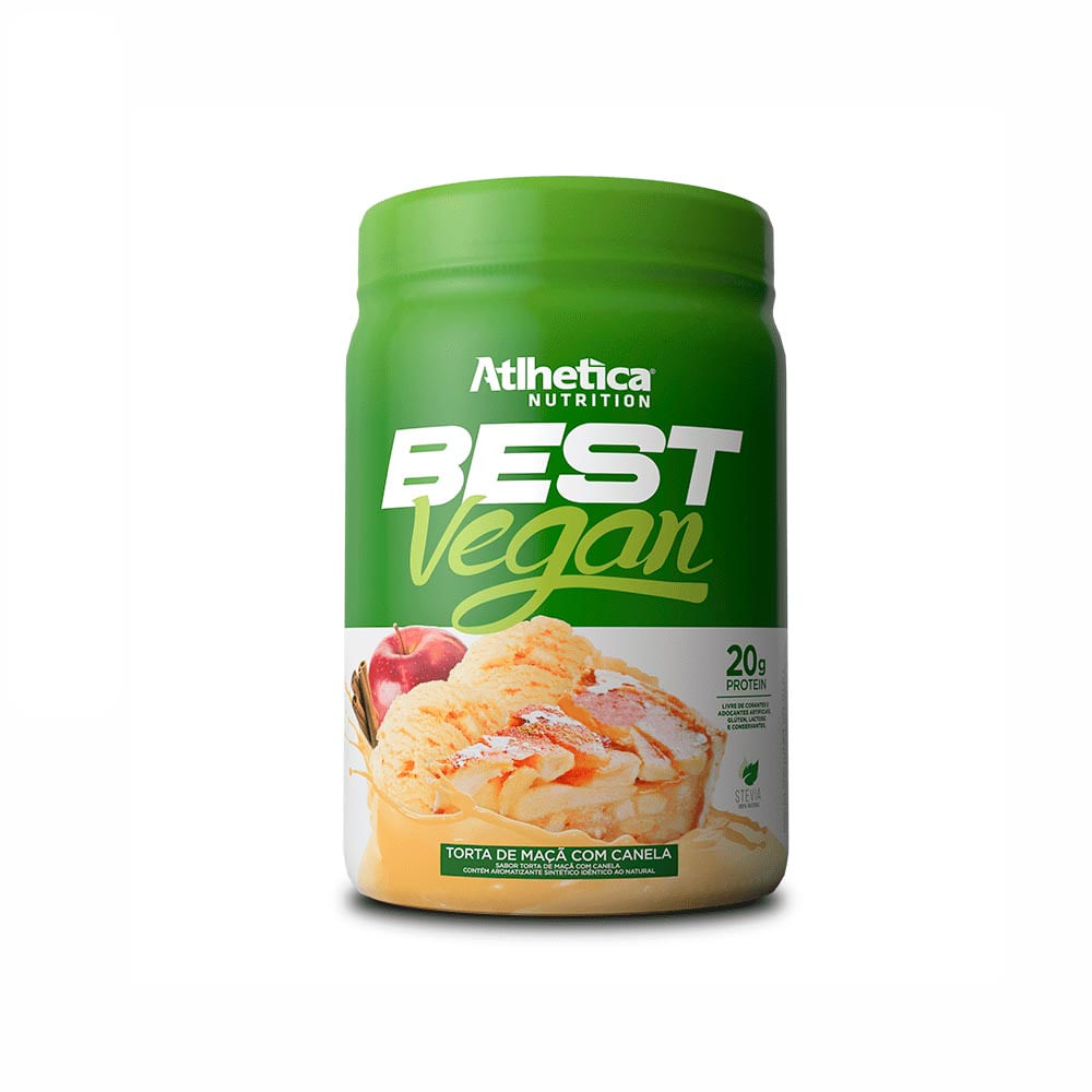 Best Vegan Torta de Maçã com Canela Atlhetica Nutrition 500g
