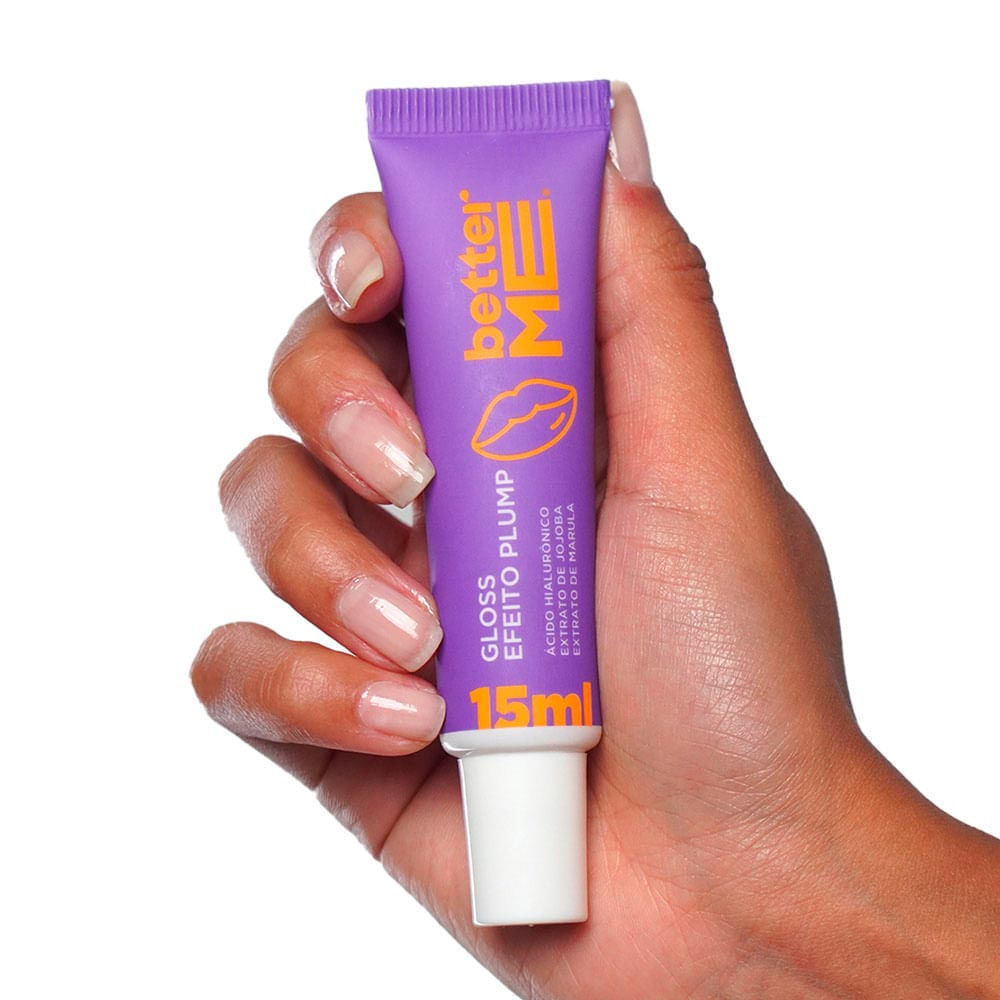 Gloss Efeito Plump Better Me 15ml