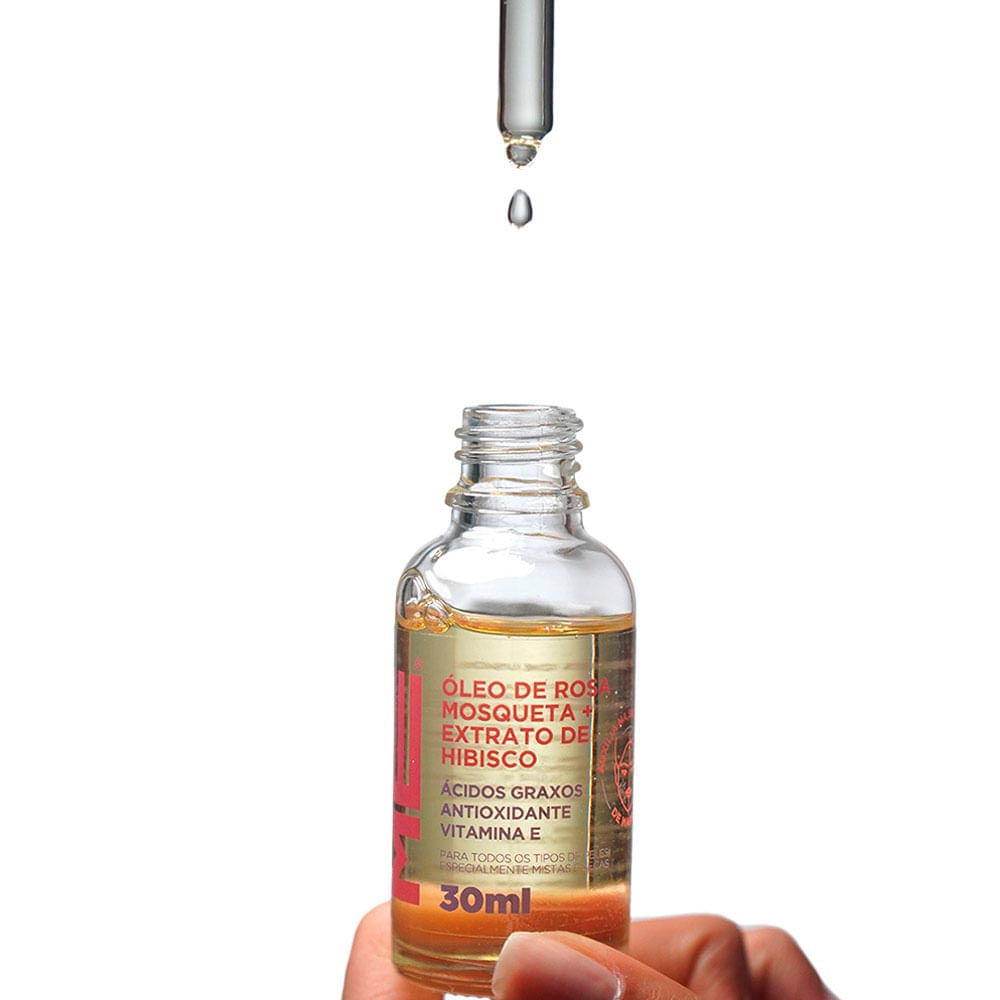 Óleo de Rosa mosqueta + Extrato de Hibisco Better Me 30ml