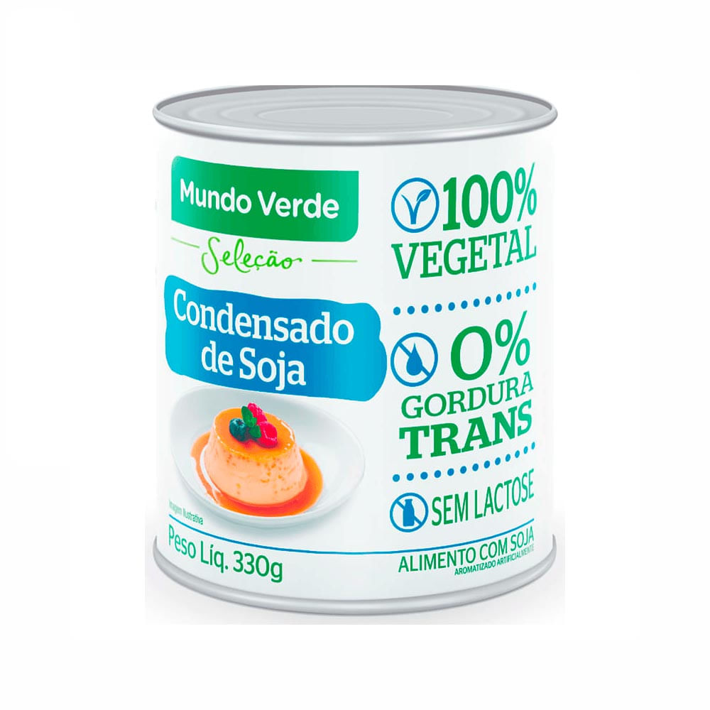 Condensado de Soja Mundo Verde Seleção 330g