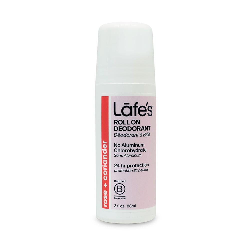 Desodorante Roll-On Lafe's Natural Rose E Coriander 88Ml