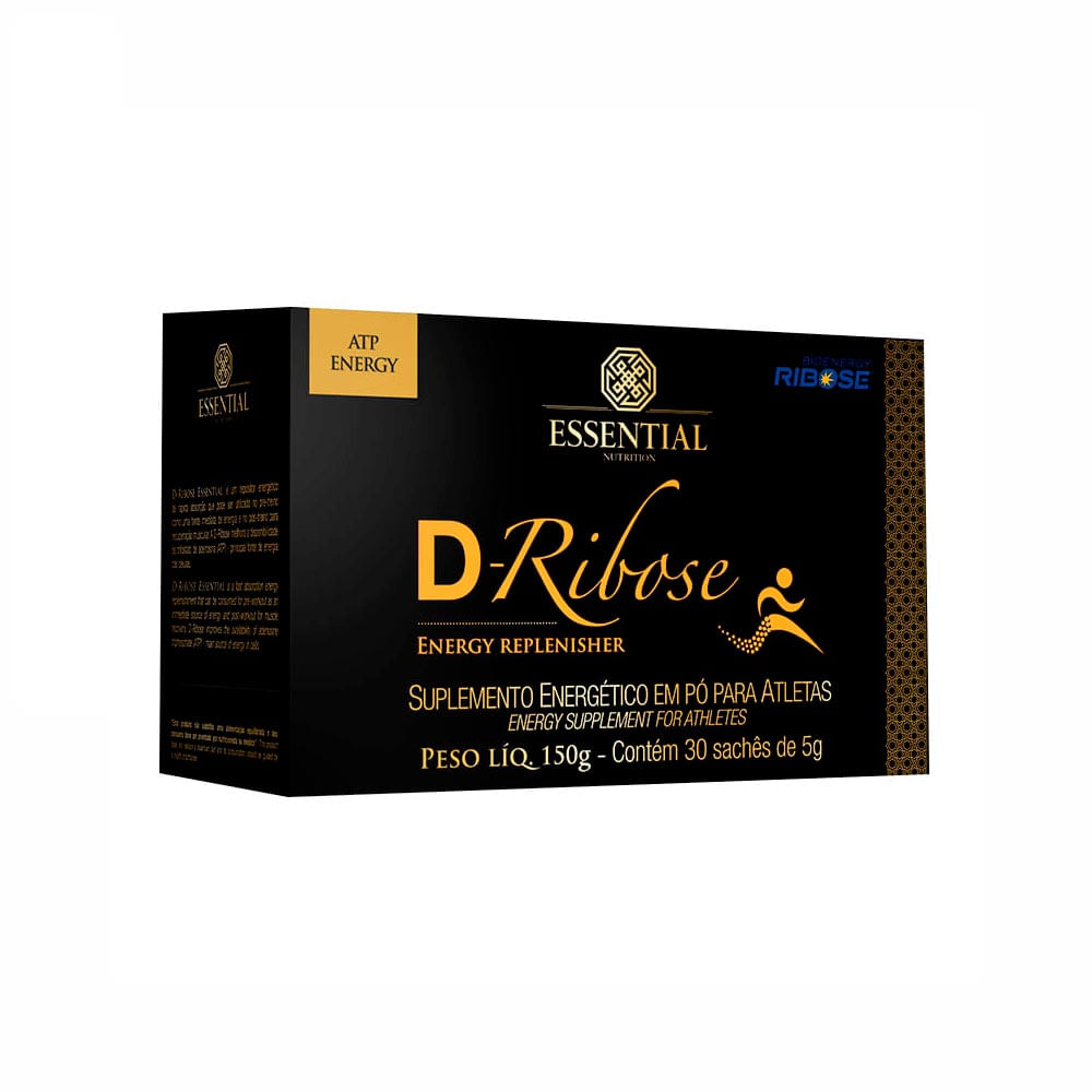 D-Ribose Energy Essential Nutrition 30 Un. de 5g