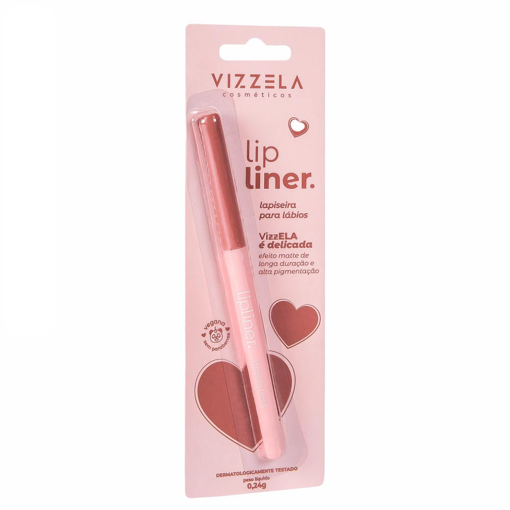 Lapiseira para Lábios Lip Liner Vizzela Delicada