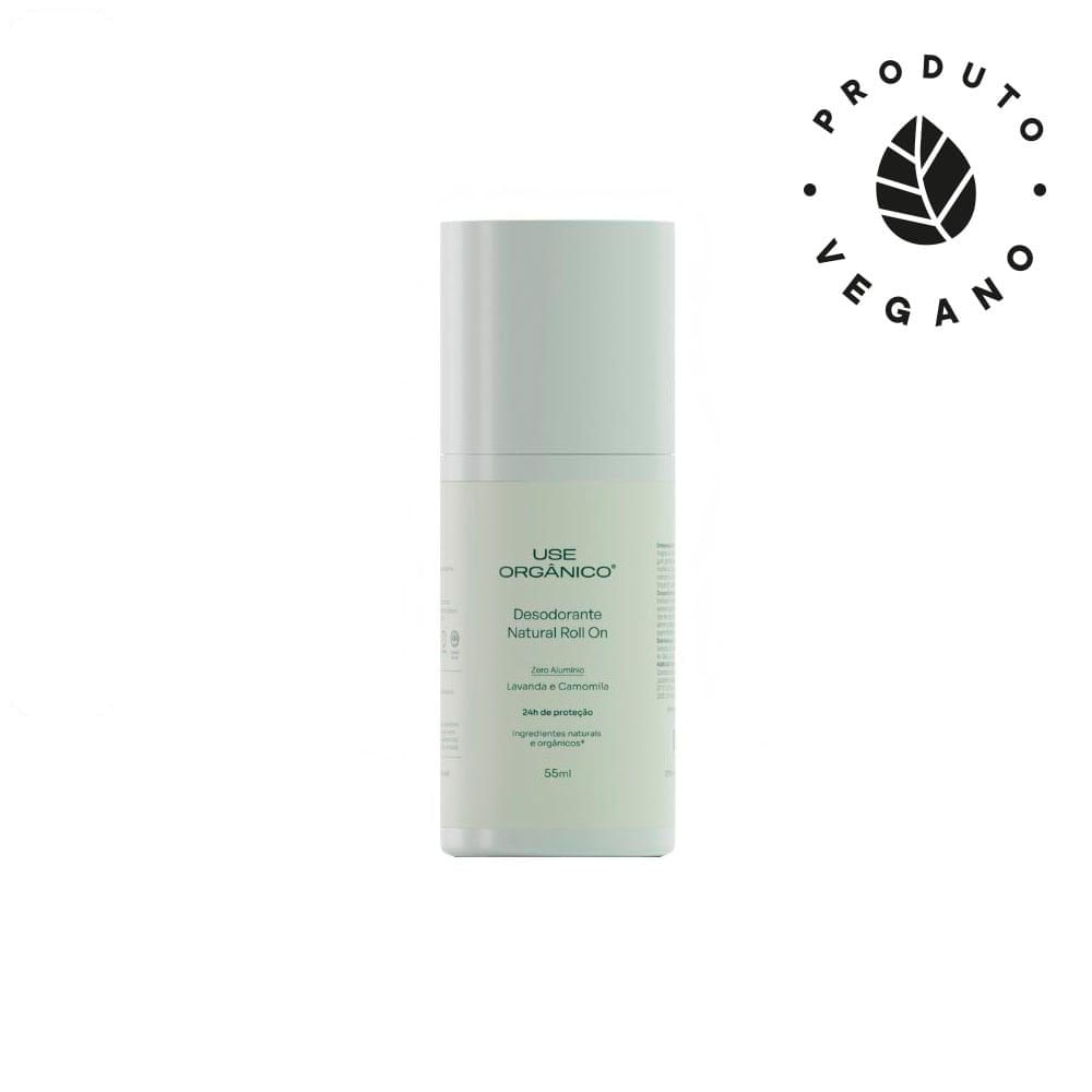 Desodorante Roll-On Use Orgânico Natural Lavanda E Camomila 55Ml
