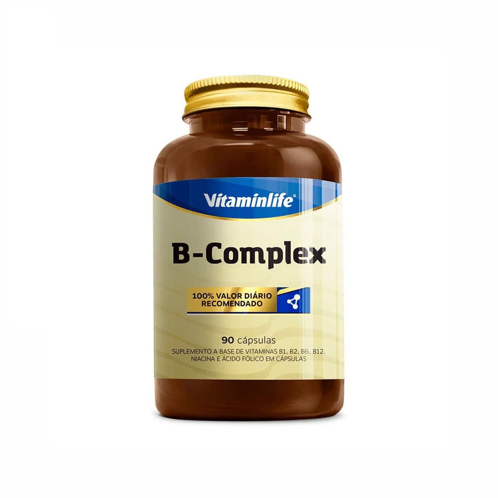 B Complex Vitaminlife 90 Cápsulas
