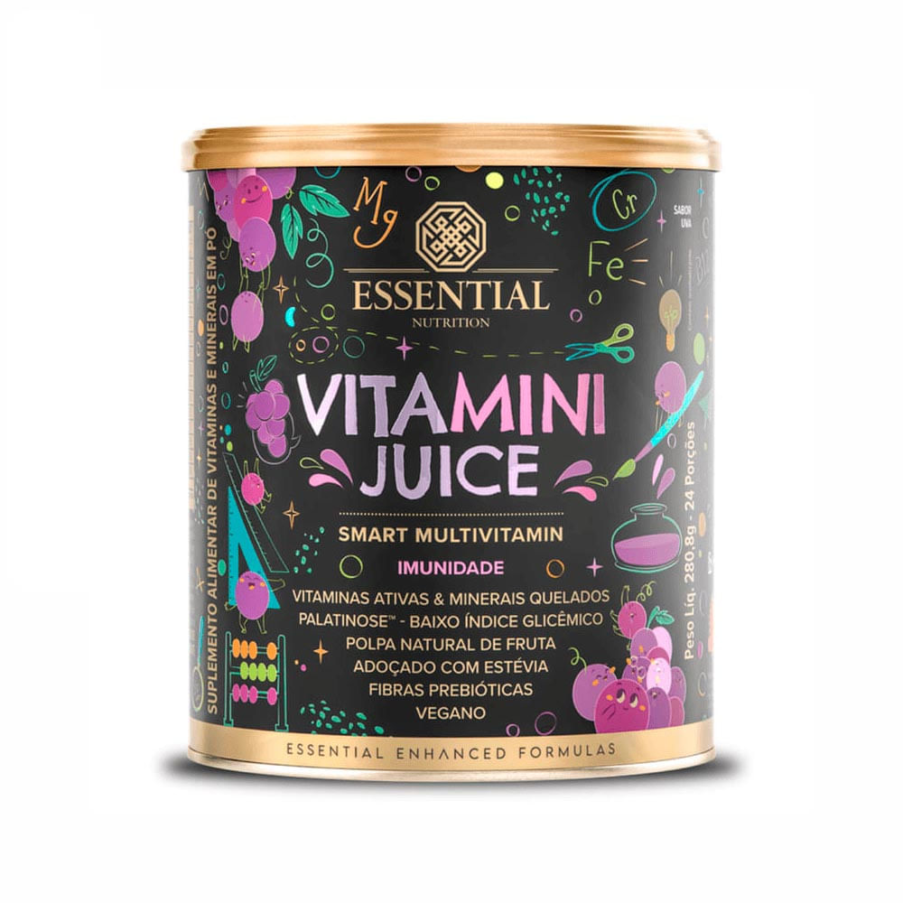 Vitamini Juice Uva Essential Nutrition 280,8g