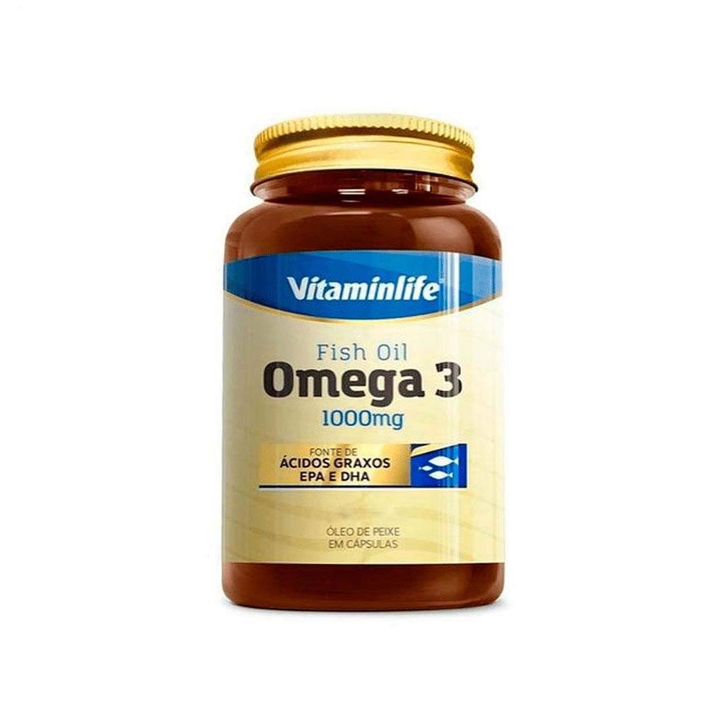 Ômega 3 Vitaminlife 1000mg Com 200 Cápsulas