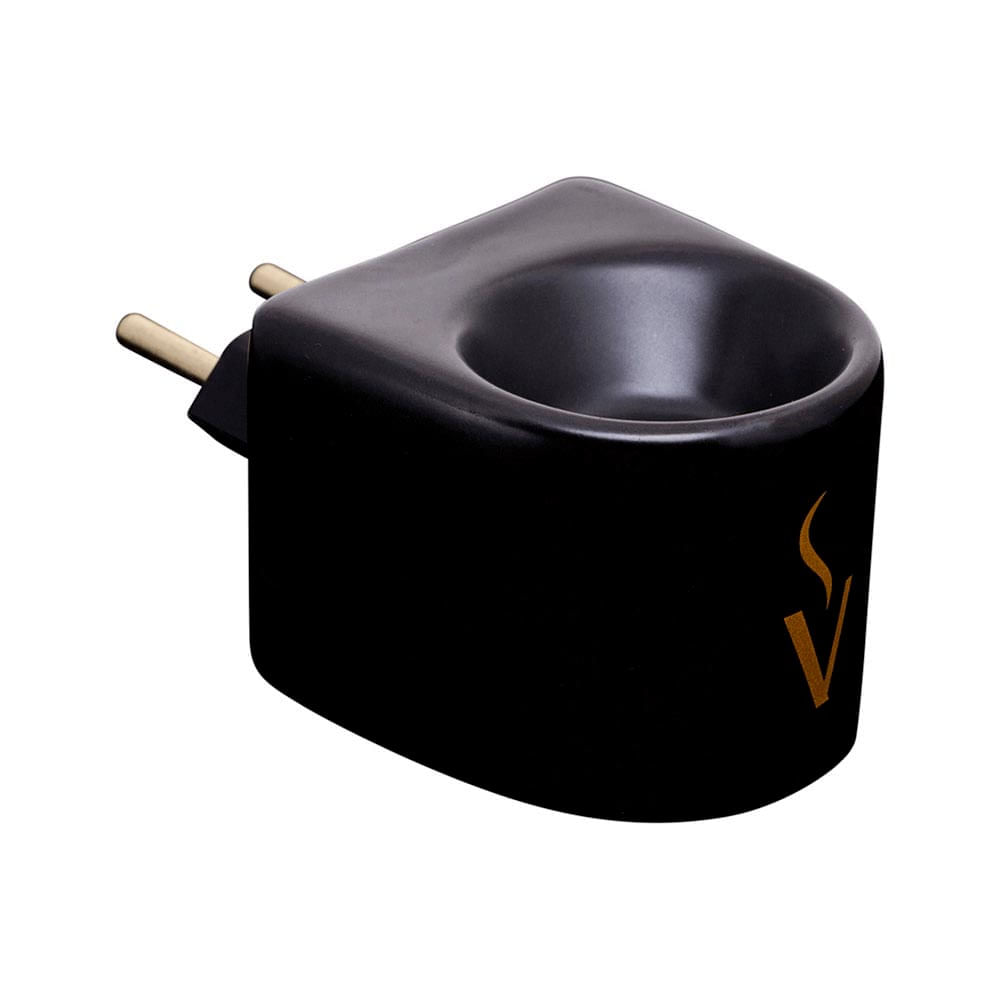 Aromatizador Elétrico Via Aroma De Porcelana Matte Black Bivolt