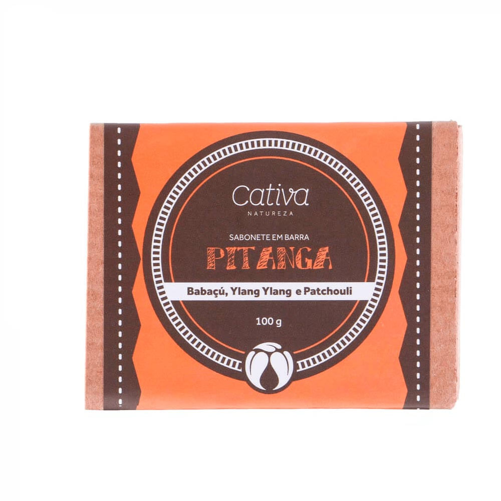 Sabonete Em Barra Natural Cativa Natureza Pitanga 100G