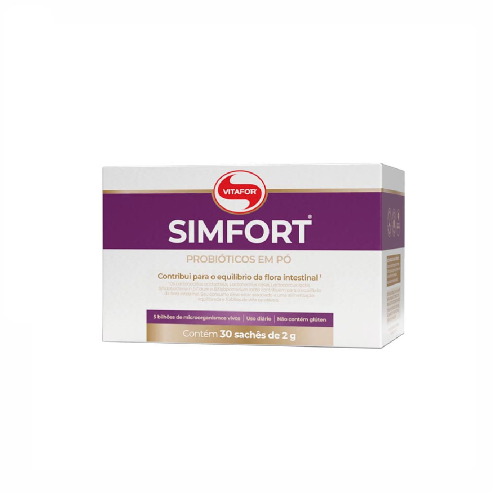 Simfort Suplemento Probiótico Vitafor 30x2G