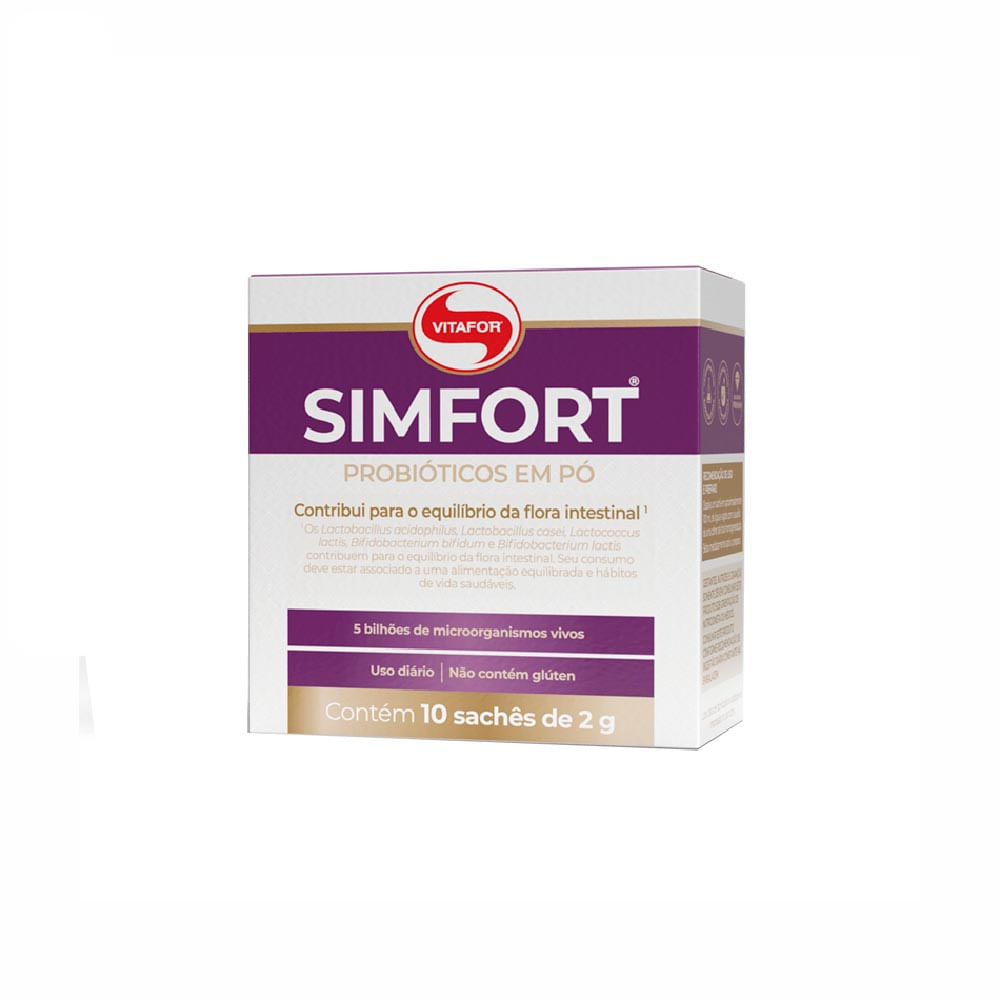 Simfort Suplemento Probiótico Vitafor 10x2G